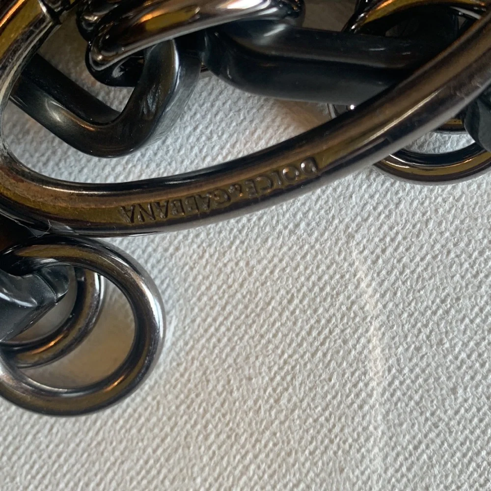 Dolce & Gabbana big link chain belt